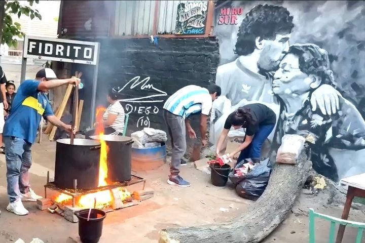 Μαραντόνα: Το πατρικό του σπίτι έγινε χώρος συσσιτίου για ανθρώπους που έχουν ανάγκη